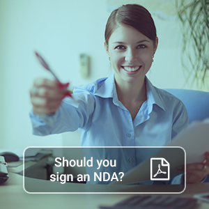 Should you Sign an NDA